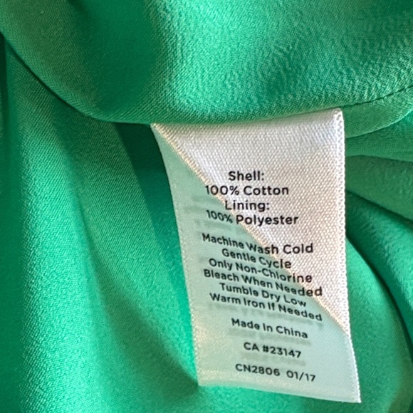 Talbots Vibrant Green Midi Dress - Picture 6 of 8